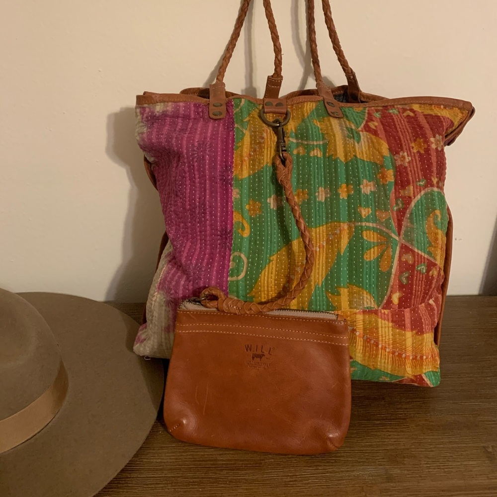 WILL leather goods reversible tote